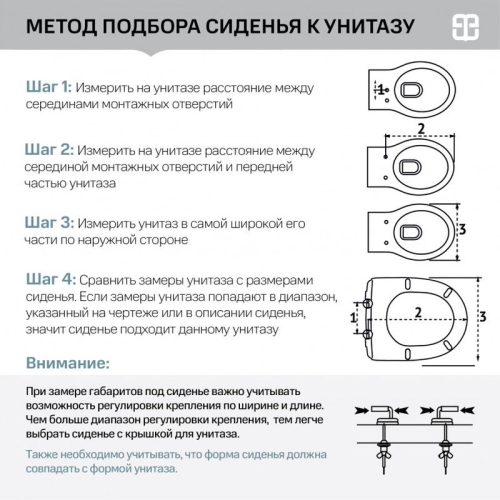 Сиденье для унитаза BERGES Optim A 011301 дюропласт фото 4