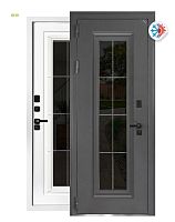 Дверь входная Tandoor Астра Букле графит/Белый матовый 96*220 левая