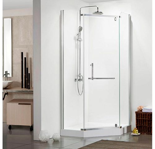 Душевое ограждение Mirsant Arena Pentagon 90*90, 100*100 без поддона