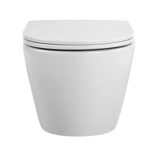 Унитаз подвесной безободковый Aquatek Европа AQ1901-00, сиденье с м/л фото 3