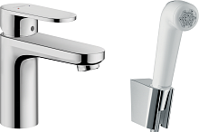 Смеситель с гигиеническим душем Hansgrohe Vernis Blend 71215000 хром