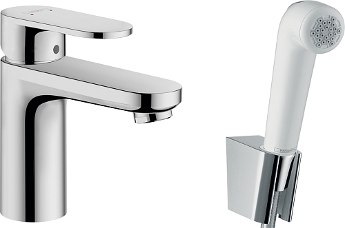 Смеситель с гигиеническим душем Hansgrohe Vernis Blend 71215000 хром