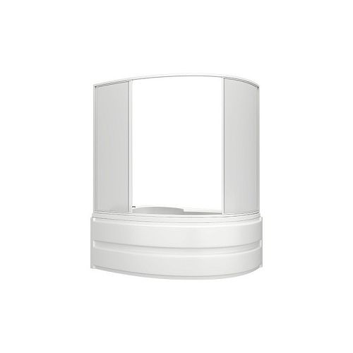 Шторка для ванны Bas Сагра 1600 пластик Watter