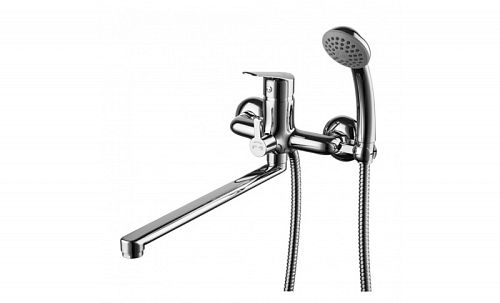 Смеситель с длинным изливом для ванны Lemark Partner LM6551C хром