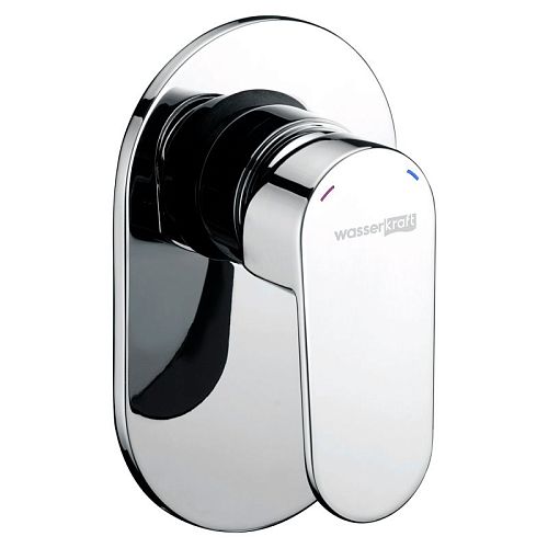 Встроенный смеситель для душа Wasserkraft Donau 5351 хром