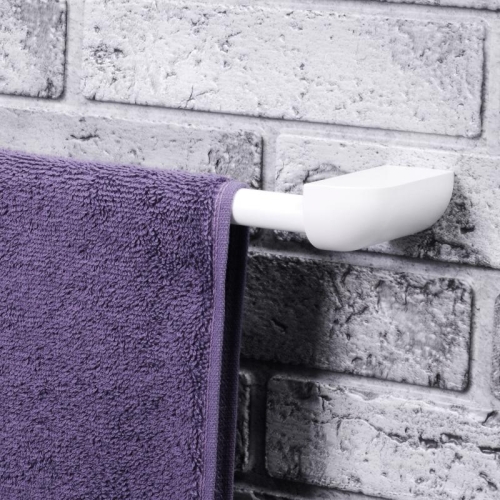 Держатель полотенец одинарный Wasserkraft Kammel K-8330WHITE фото 2