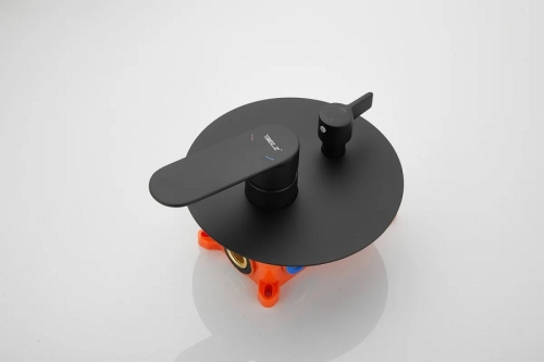 Душевая система скрытого монтажа Belz B80713-7 Black черный матовый фото 2