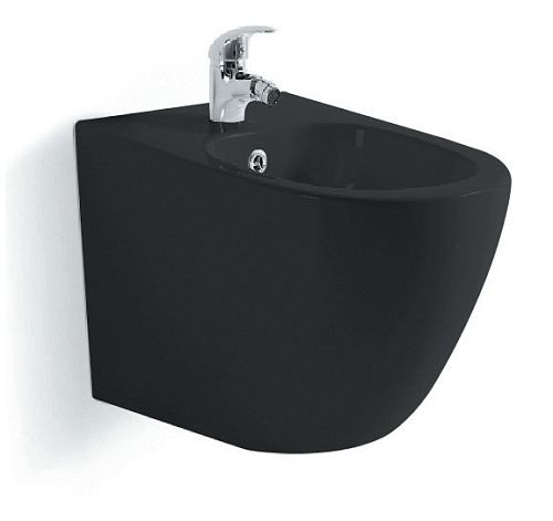 Биде подвесное Aquatek Европа AQ1016-MB, черный матовый