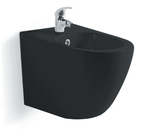 Биде подвесное Aquatek Европа AQ1016-MB, черный матовый