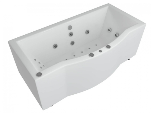 Ванна Aquatek Гелиос пневматическое управление 180*90 гидромассажная фото 3