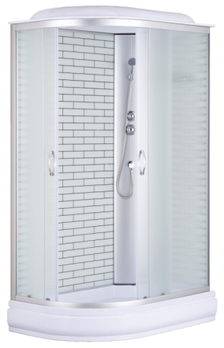 Душевая кабина Loranto CS-66120-20R FW 120 120*80 правая, средний поддон