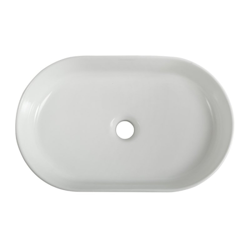Раковина накладная Belbagno BB1497 490х310х130 мм, белая фото 5