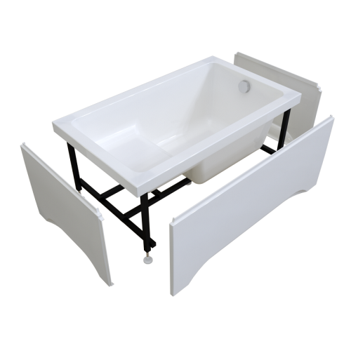 Ванна акриловая Radomir Джоанна 120*70 + каркас фото 7