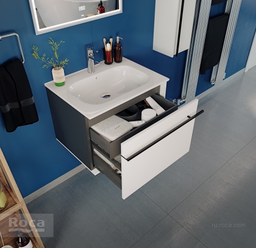 Тумба с раковиной Roca Aneto 60, 80 фото 5