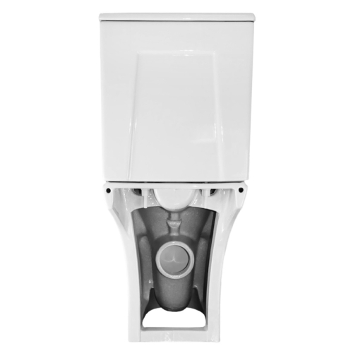 Унитаз напольный безободковый Azario Fretta Round AZ-7121A с сидением микролифт фото 7