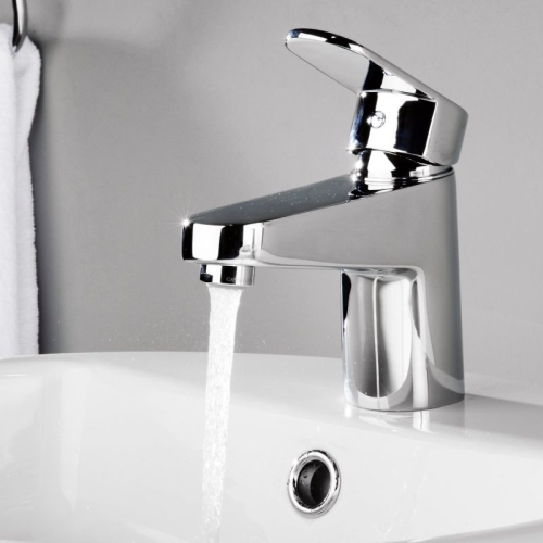 Смеситель для умывальника Wasserkraft Donau 5303 хром фото 3