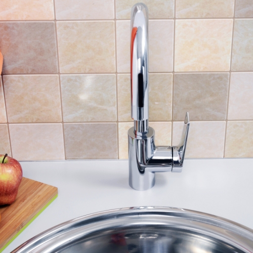 Смеситель для кухни Wasserkraft Lopau 3207 хром фото 3