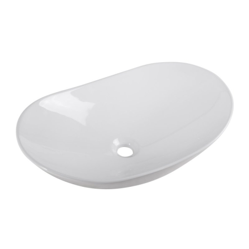 Раковина накладная Belbagno BB1404 605x360x155мм белый глянец фото 5