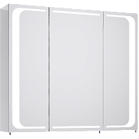 Зеркало-шкаф Aqwella Milan 80*70 100*70 c подсветкой