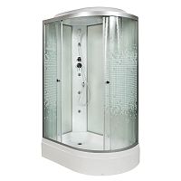 Душевая кабина AvaCan 720 L 120*80 с гидромассажем сборка без силикона