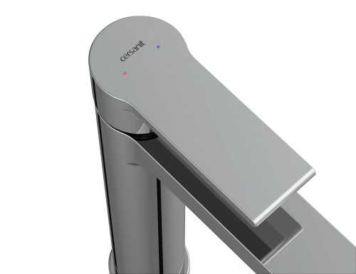 Смеситель высокий для раковины Cersanit Brasko 63024 хром фото 2