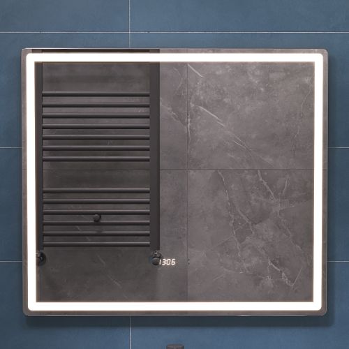 Зеркало с подсветкой Vigo Geometry Luxe 60, 70, 100, 120 с подогревом и часами