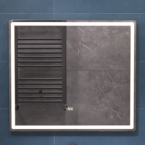 Зеркало с подсветкой Vigo Geometry Luxe 60, 70, 100, 120 с подогревом и часами
