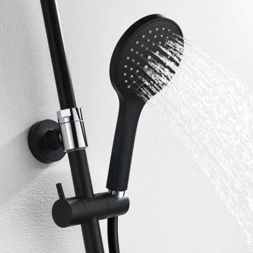 Душевая система Wasserkraft Abens A17401 черный Soft-touch фото 6