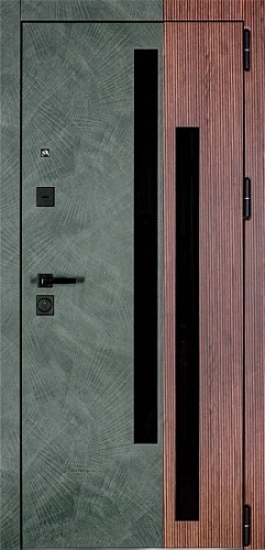 Дверь входная Tandoor Малахит Палм грин/Палм грин фото 2