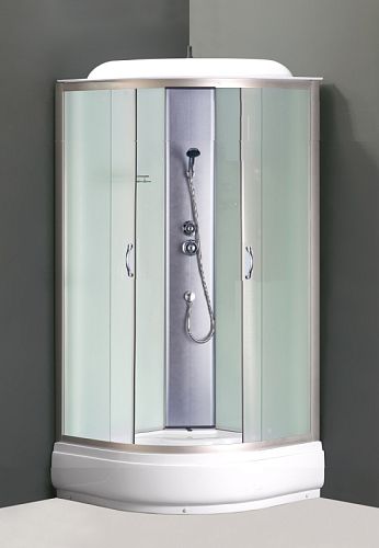 Душевая кабина Loranto CS-6610-25 F 100*100, средний поддон