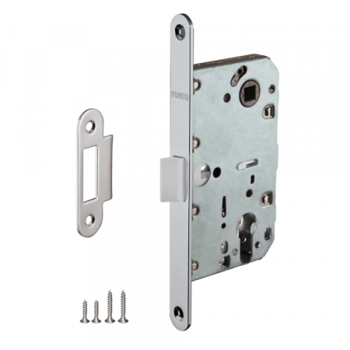 Корпус Punto замка PL85-50 CP (хром) (пластиковый язычок)