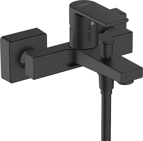 Смеситель для ванны Hansgrohe Vernis Shape 71450670 черный матовый