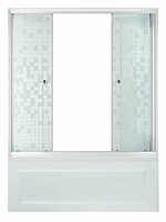 Штора на ванну Triton 150, 170 стекло Полосы, Узоры, Мозаика