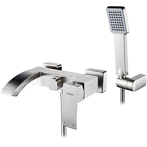 Смеситель для ванны Ledeme L73217 нержавеющая сталь