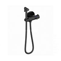Смеситель термостатический с гигиеническим душем Gappo G7290-6 черный