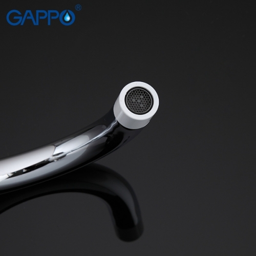 Смеситель для раковины Gappo Stella G1049 белый/хром фото 3
