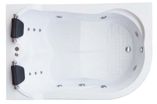 Ванна акриловая с гидромассажем Royal Bath Norway Comfort 180*120