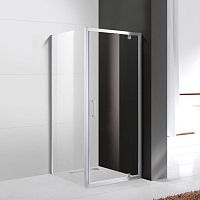 Душевое ограждение Cezares MOLVENO-A-1 80*80, 90*90, стекло прозрачное, профиль хром