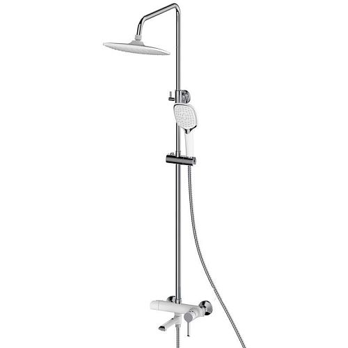 Душевая система Haiba HB24805-8 хром-белый