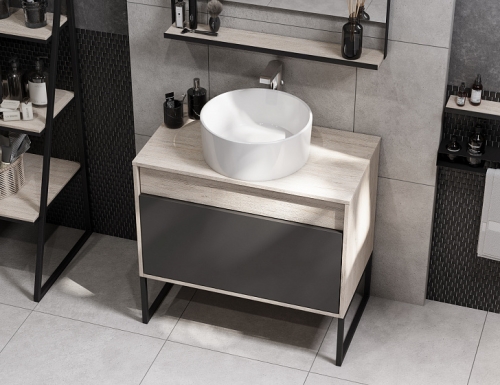 Опора низкая Aquaton Лофт Урбан 44,4x6x23 фото 5