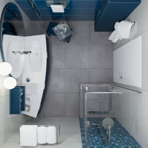 Душевое ограждение Triton Терра-Хром 90*90 стекло прозрачное фото 8