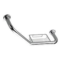 Поручень с мыльницей Haiba HB1719 хром