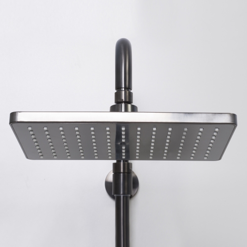 Душевая система Wasserkraft Wiese A18401 оружейная сталь фото 2