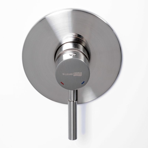 Встроенный смеситель для душа Wasserkraft Wern 4251 матовый хром фото 2
