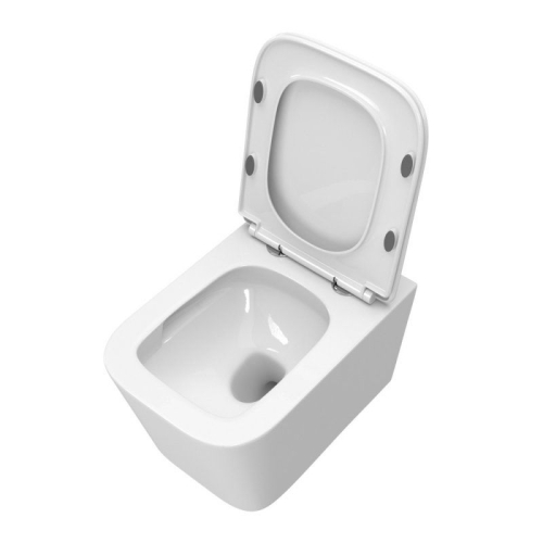 Унитаз подвесной Belbagno DUE-TOR торнадо белый сиденье с микролифтом фото 10