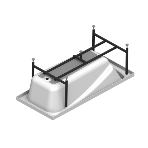 Ванна акриловая Radomir Роза 169*77 + каркас фото 4
