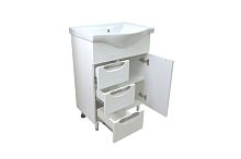 Тумба с умывальником Loranto Стиль 60 80/3 ум басик