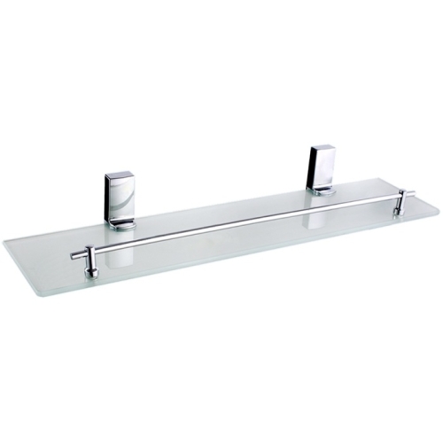 Полка стеклянная Haiba HB8807 хром