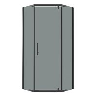 Душевое ограждение Niagara Эко/Eco NG-1010-14DT 100*100 стекло тонированное