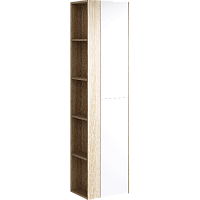 Пенал подвесной Aqwella Miami 40 см светлое дерево